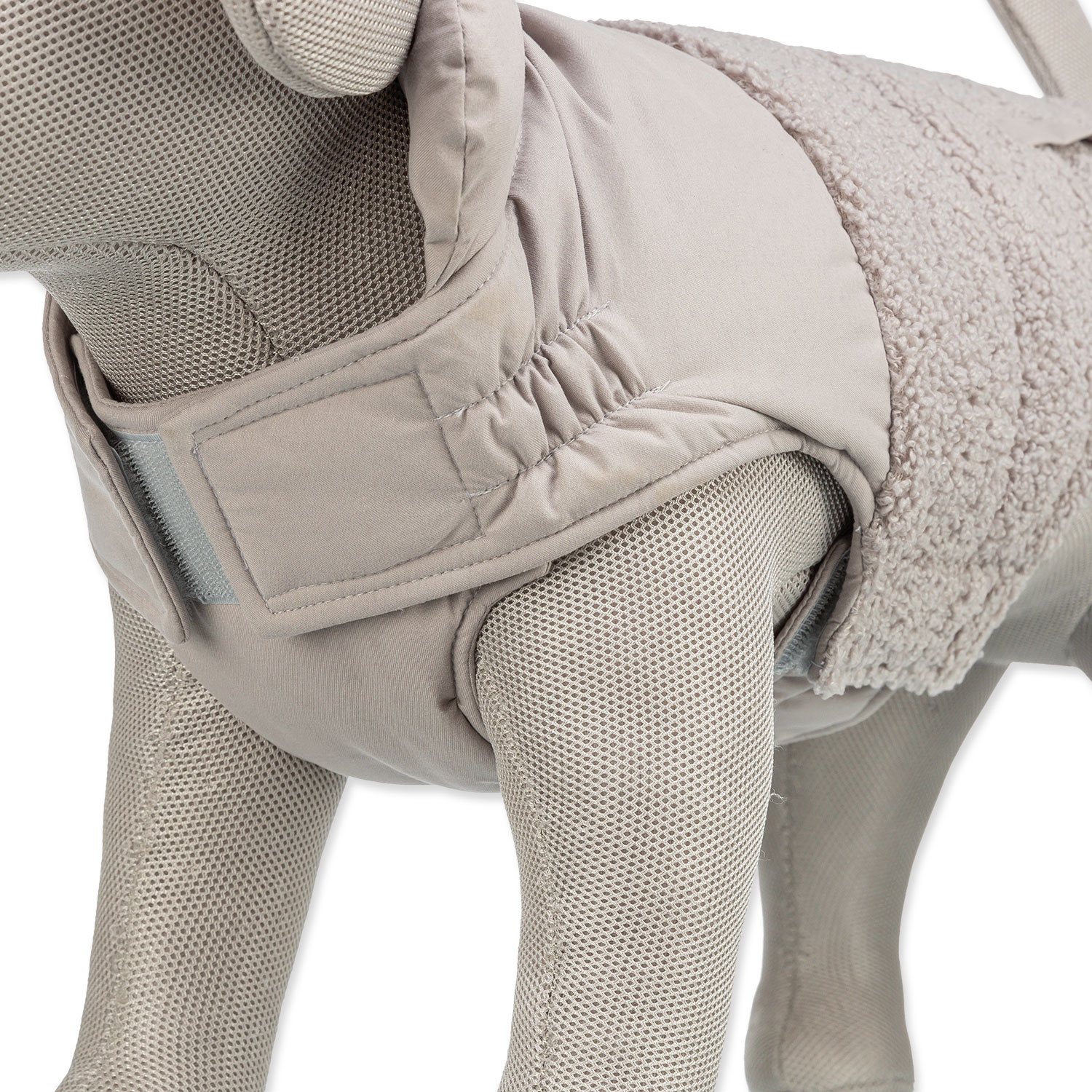 Kabát Trixie Ajou, XXS: 18 cm, šedý-KS