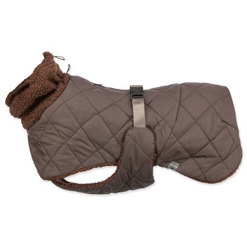 Kabát Trixie Minot Sherpa, XL: 70 cm, hnědý-KS