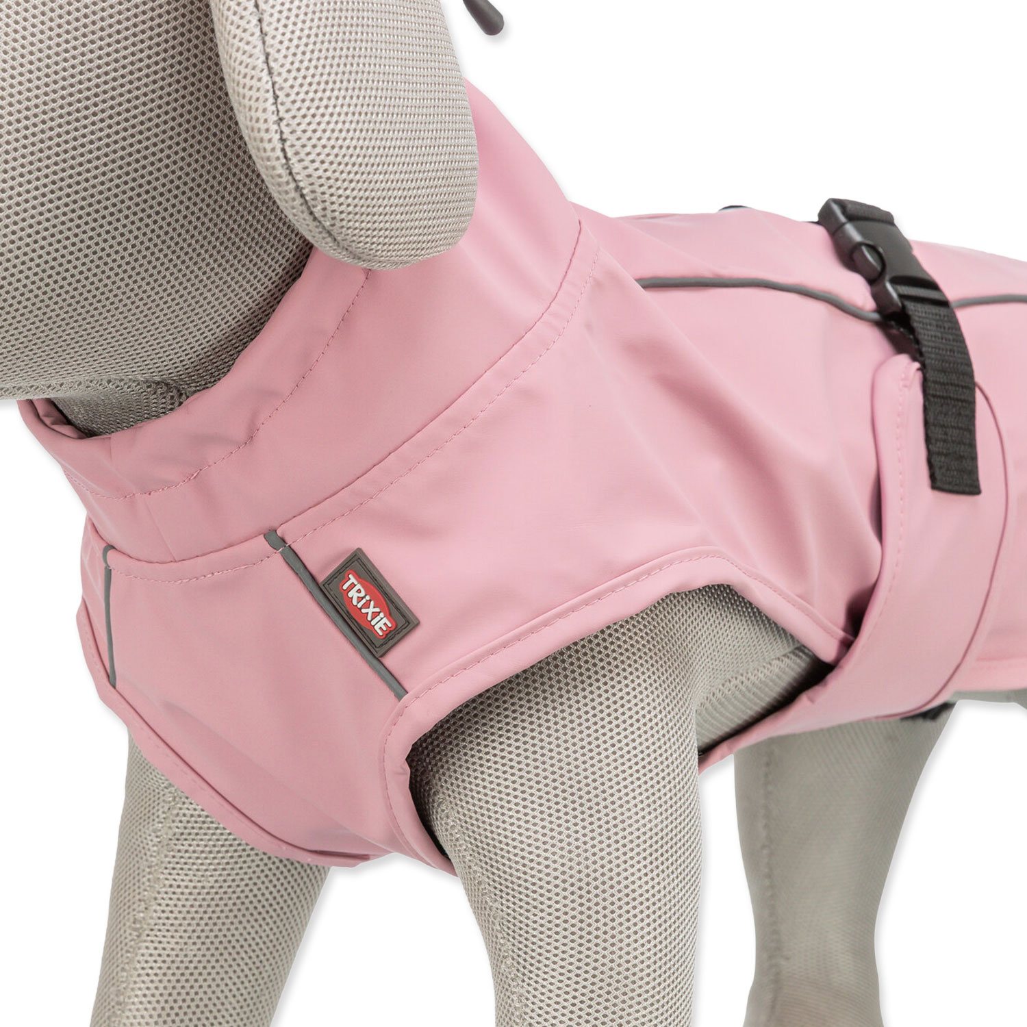Pláštěnka Trixie Vimy, M: 45 cm, růžová-KS