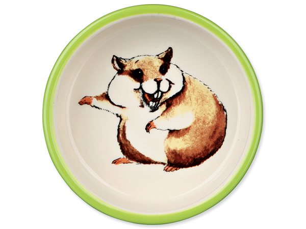 Miska Trixie keramická pro křečky 80ml/8cm-KS