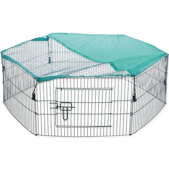 Ohrádka Trixie pro malá zvířata se síťkou 58x38cm (6 dílů)-KS