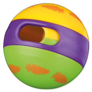 Hračka Trixie míč s otvorem na krmení plast 6cm-KS