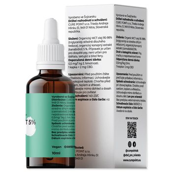 Olej CBD PET 5% 10ml-KS