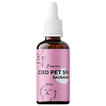 Olej CBD PET 5% klobása 10ml-KS