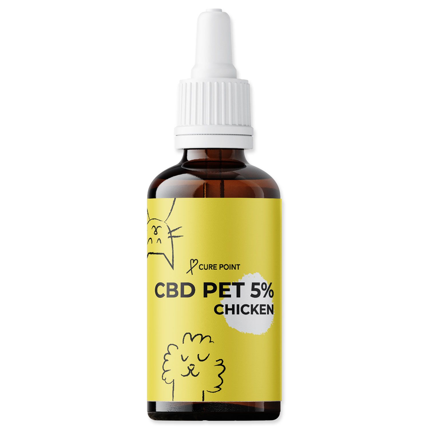 Olej CBD PET 5% kuře 10ml-KS