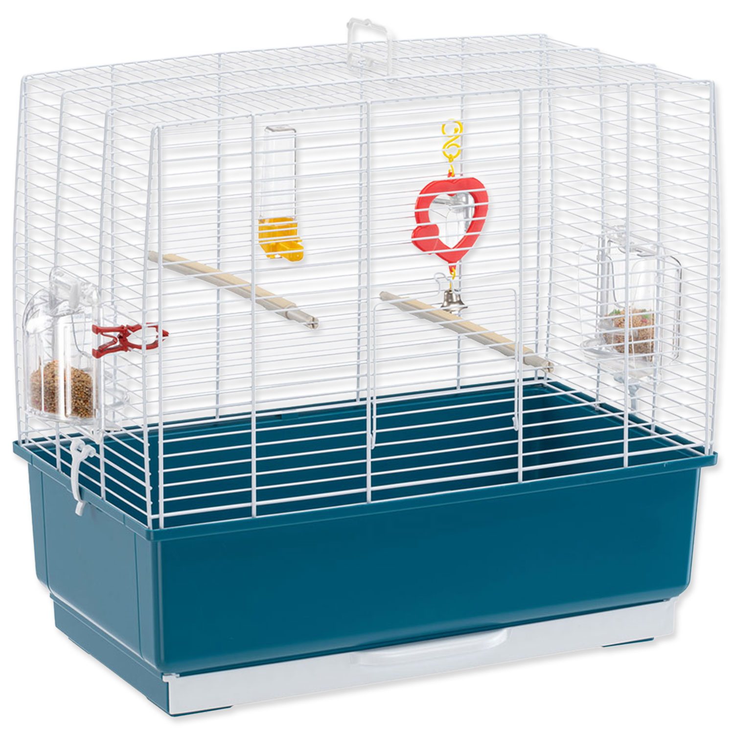Klec Ferplast Rekord 3 bílo-modrá 49x30x48,5cm-KS