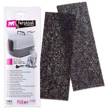 Filtr uhlíkový do kočičí toalety L135-KS