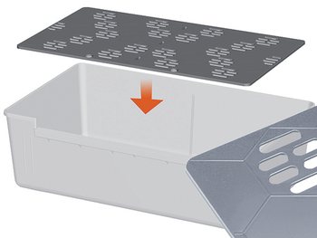 Přepravka Ferplast Atlas Car Mini šedá 72x41x51cm-KS