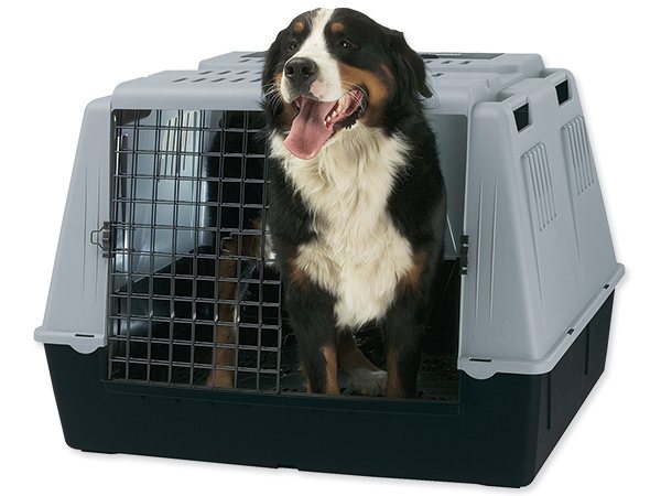 Přepravka Ferplast Atlas Car Maxi šedá 100x80x71cm-KS