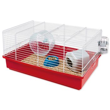 Klec Ferplast Criceti 9 bílo-růžová 46 x 29,5 x 22,5cm-KS