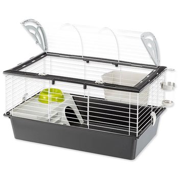 Klec Ferplast Casita 80 bílo-černá 78x48x50cm-KS