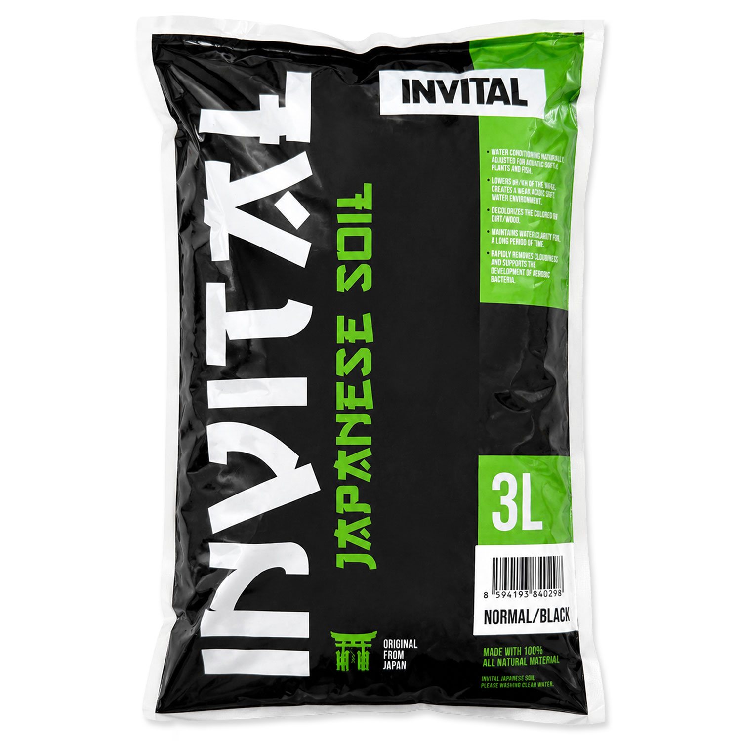Substrát INVITAL Japanese Soil Normal, 3 l-KS