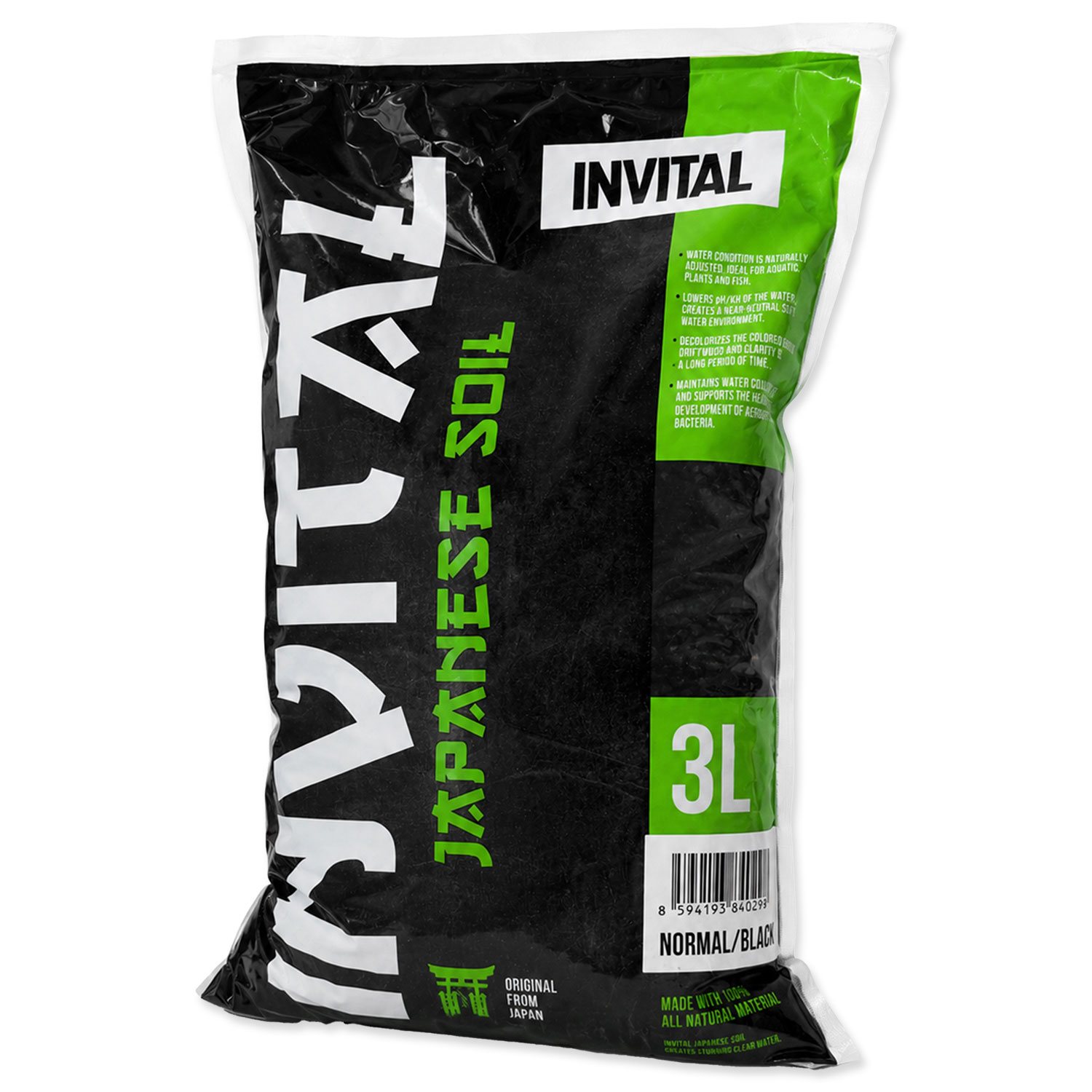 Substrát INVITAL Japanese Soil Normal, 3 l-KS