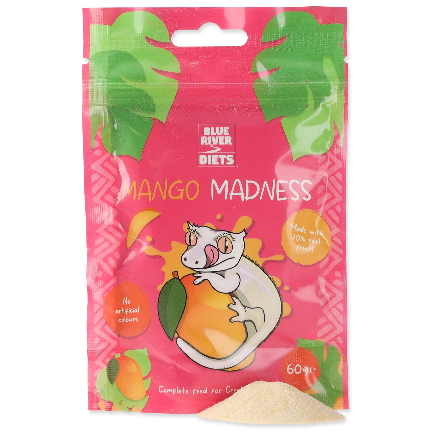 Krmivo Blue River Diets instantní kaše mango 60g-KS