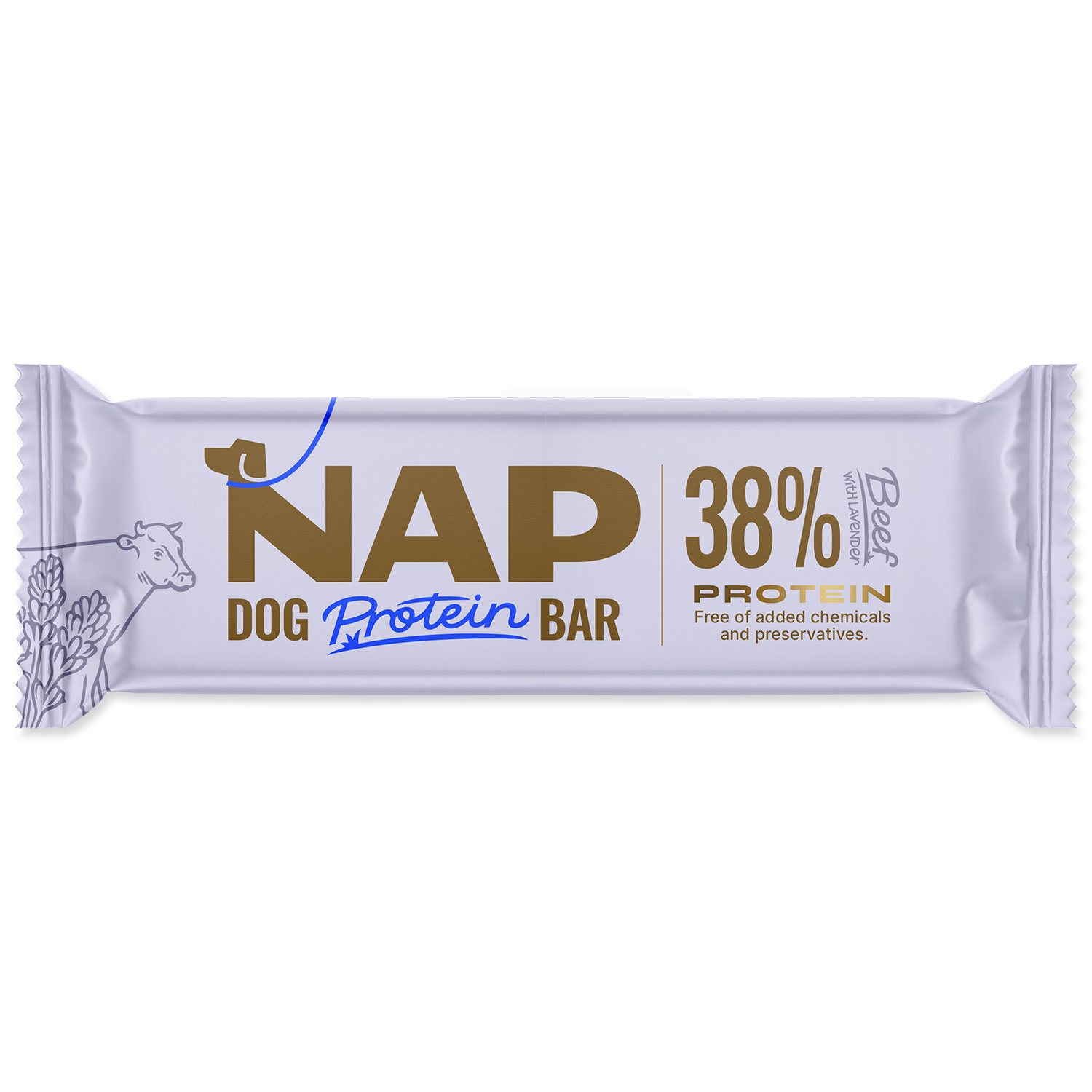 Pochoutka NAP hovězí tyčinka proteinová s levandulí 50g-KS