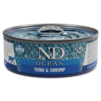 Konzerva N&D Cat Ocean Tuna & Shrimp 70g-KS
