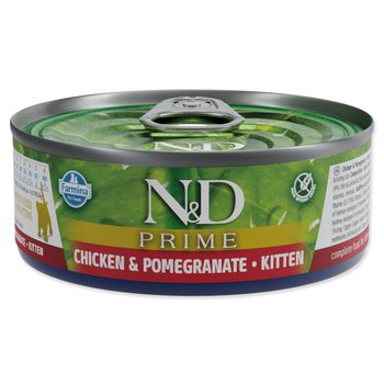 Konzerva N&D Kitten Prime Chicken & Pomegranate 70g-KS