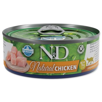 Konzerva N&D Cat Natural Chicken 70g-KS