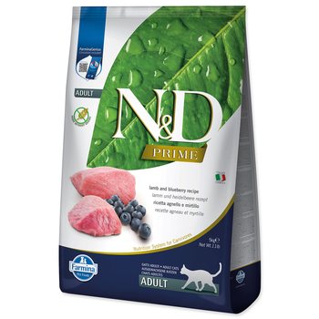 Krmivo N&D Cat Prime Lamb & Blueberry 5kg-KS