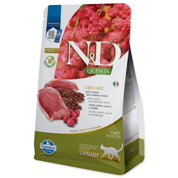 Krmivo N&D Cat Quinoa Urinary Duck 0,3kg-KS