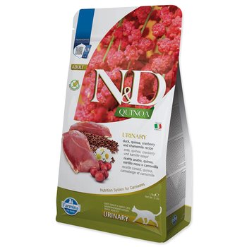 Krmivo N&D Cat Quinoa Urinary Duck 1,5kg-KS