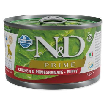 Konzerva N&D Puppy Prime Chicken & Pomegranate 140g-KS