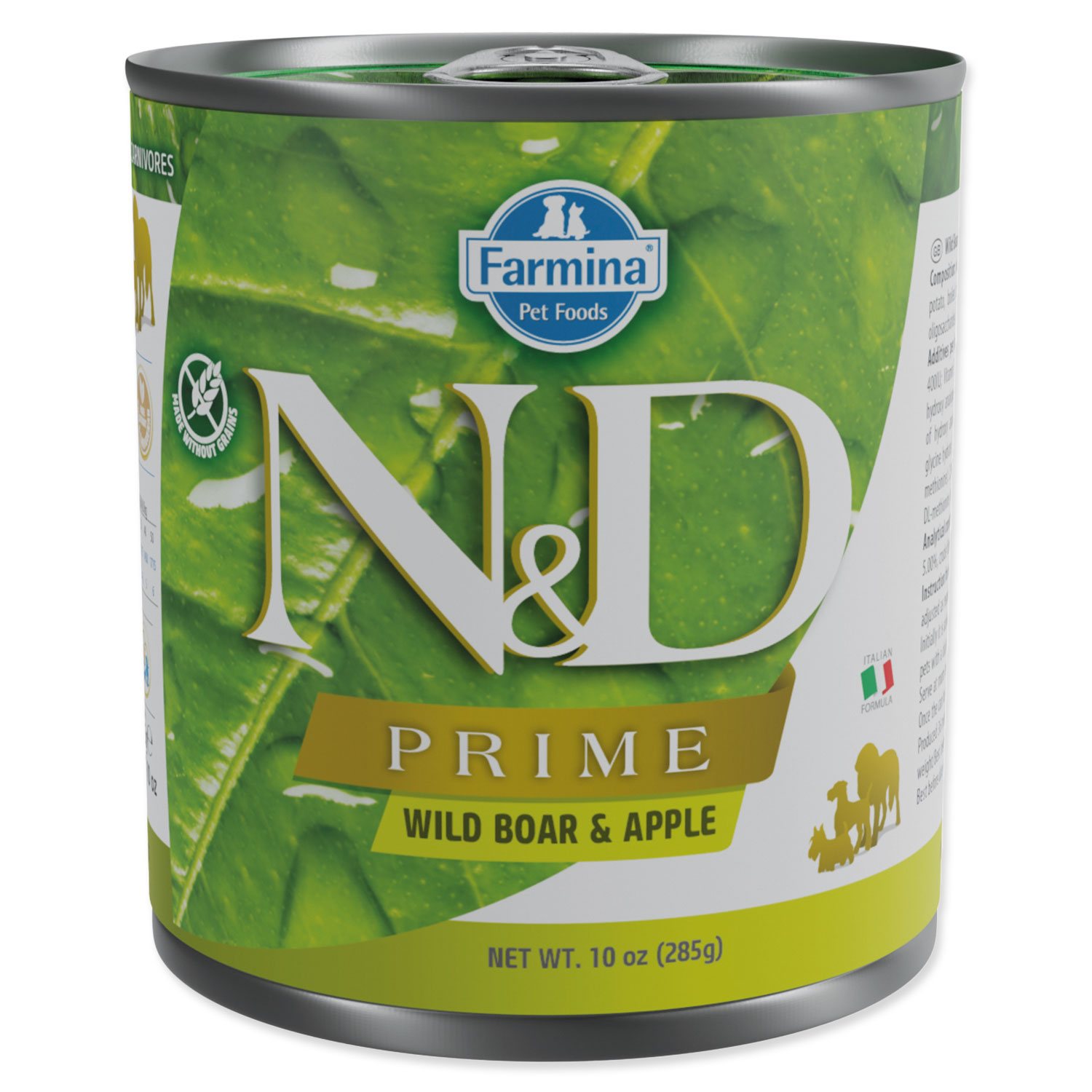 Konzerva N&D Dog Prime Wild Boar & Apple 285g-KS