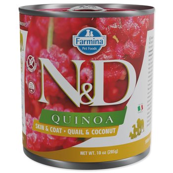 Konzerva N&D Dog Quinoa Quail & Coconut 285g-KS