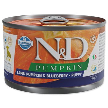 Konzerva N&D Puppy Lamb, Pumpkin & Blueberry 140g-KS