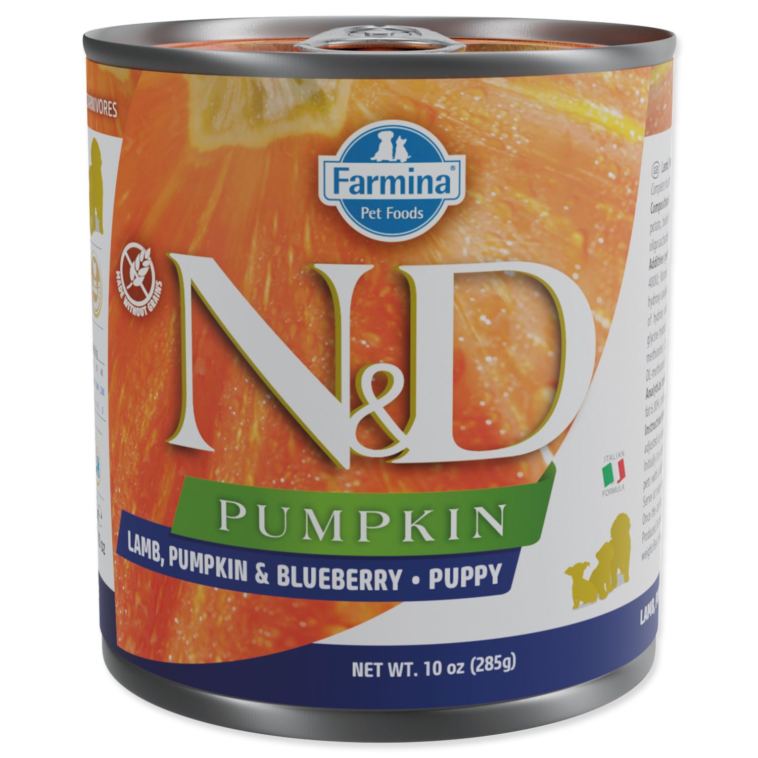 Konzerva N&D Puppy Lamb, Pumpkin & Blueberry 285g